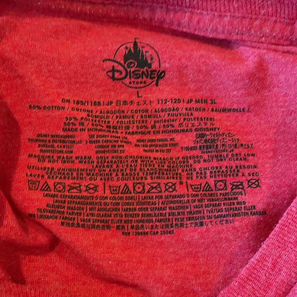 3/$15 🔴 Men’s Disney Store Mickey Mouse Original Mouseketeer shirt Size Large - Picture 4 of 4